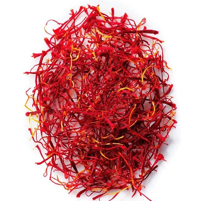 Persian Saffron (2 gram / 0.070 oz) clear bottle